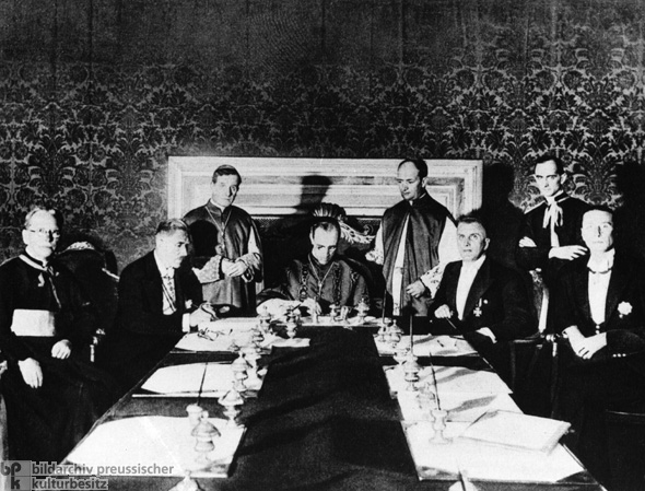 Unterzeichnung des Reichskonkordats (20. Juli 1933)
